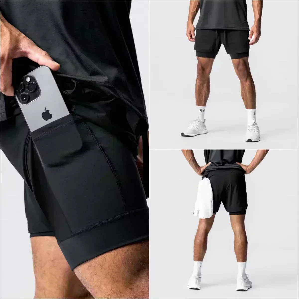 Pantalones deportivos - Gymax - Imagen 7